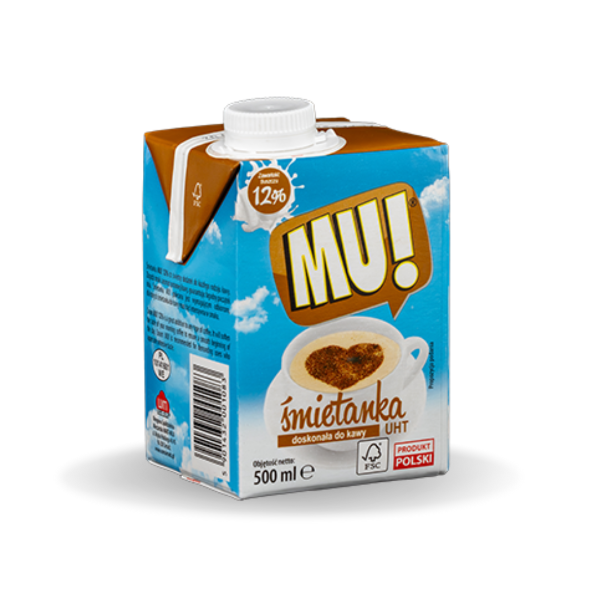 Frisca pentru cafea UHT 12% 500g MU!
