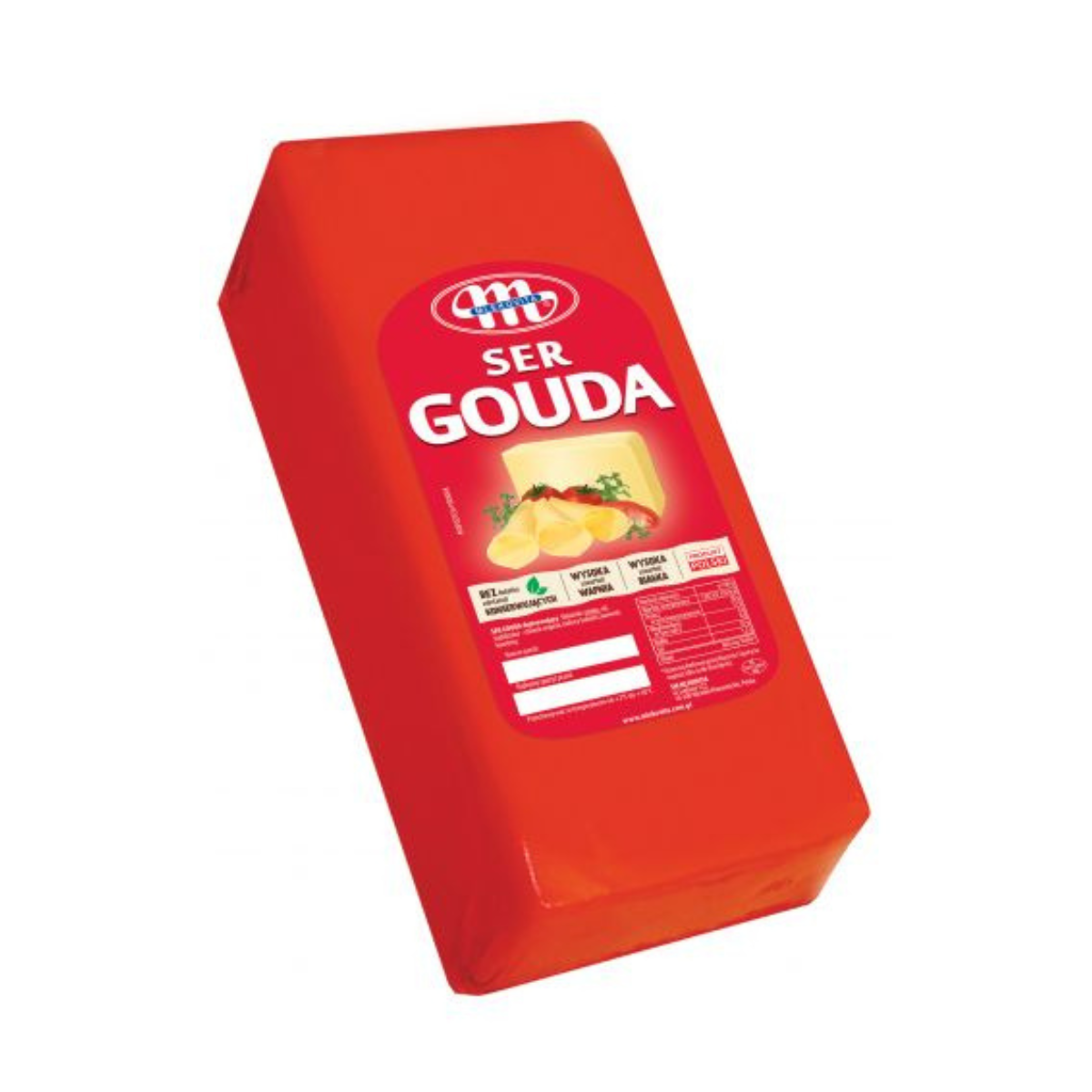 Cascaval Gouda cca 3,2 kg  MLK