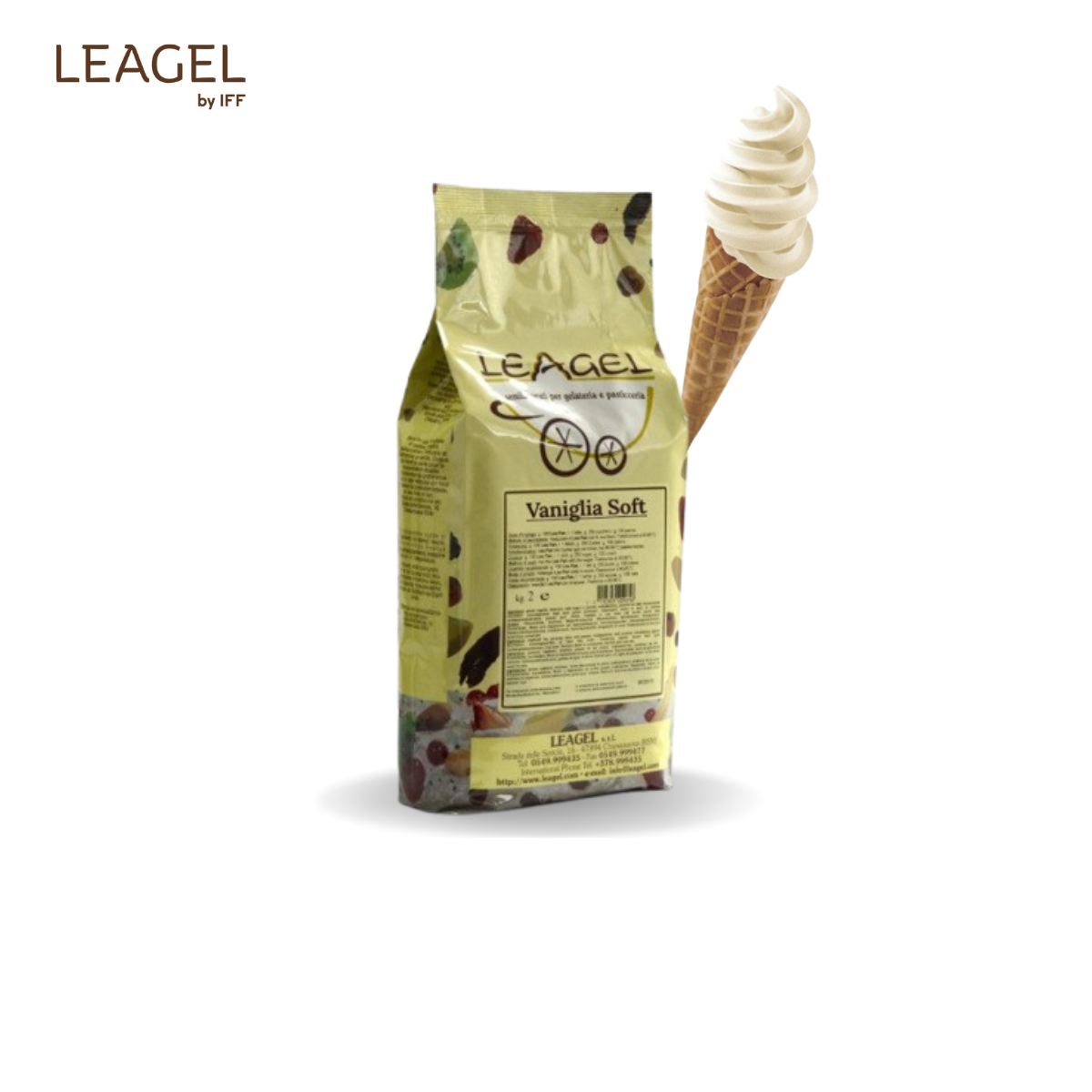 Baza VANILLA SOFT 2kg 165501 LGL