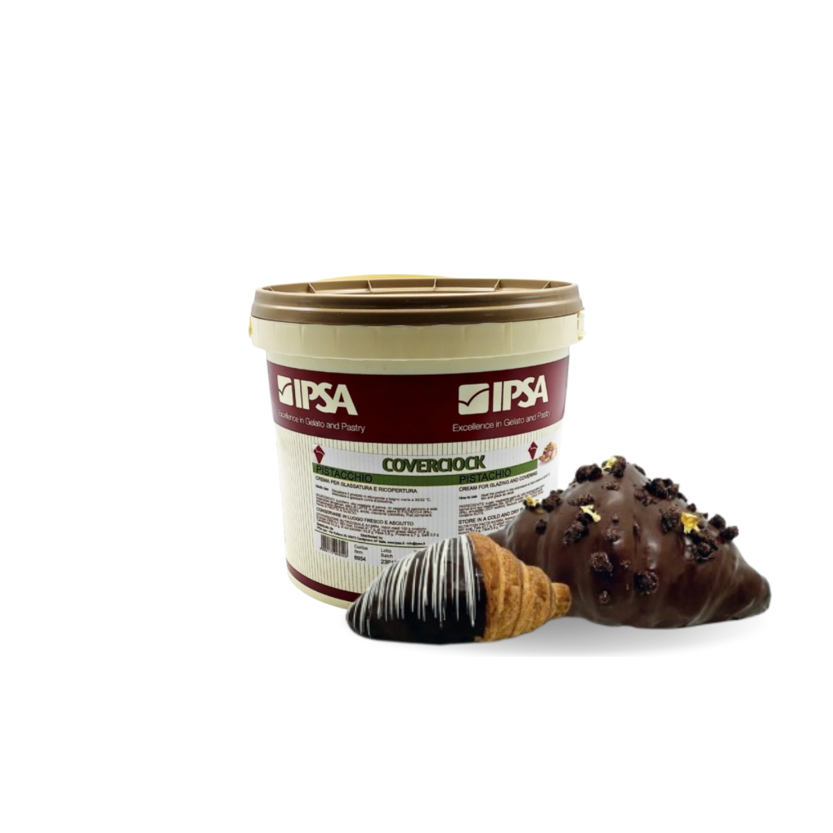 Crema ciocolata neagra COVERCIOCK CHOCOLATE, 6kg, 6953 Ipsa