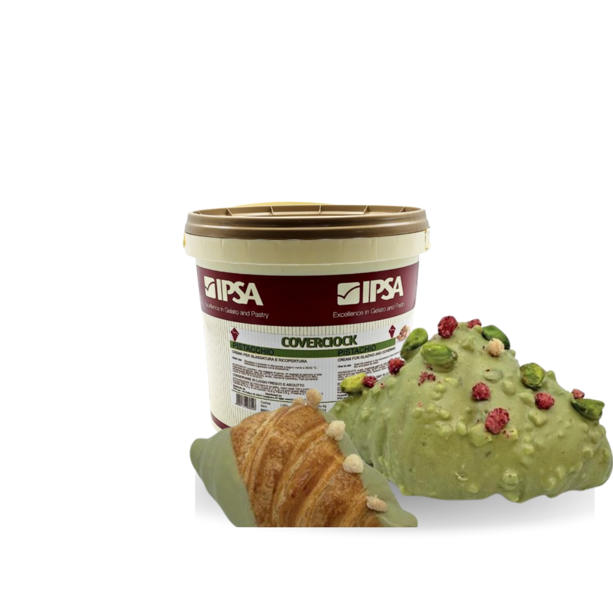 Crema ciocolata cu fistic COVERCIOCK PISTACHIO, 6kg, 6954 Ipsa